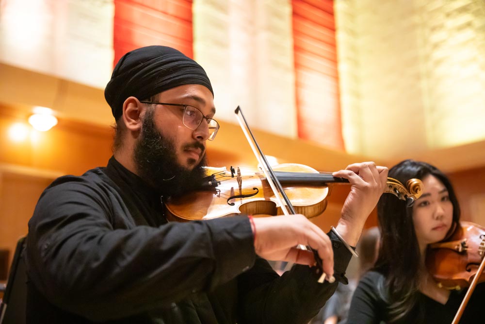 PLU Symphony Orchestra performers