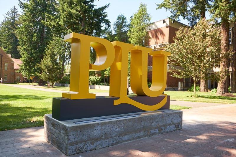 PLU Sign Installation