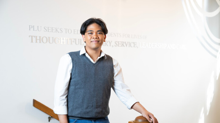 Sociology major Allen Tugade ’24