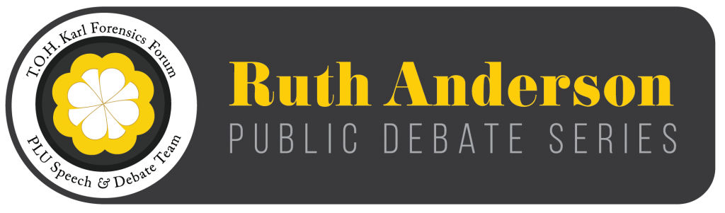 Ruth Anderson Public Debate