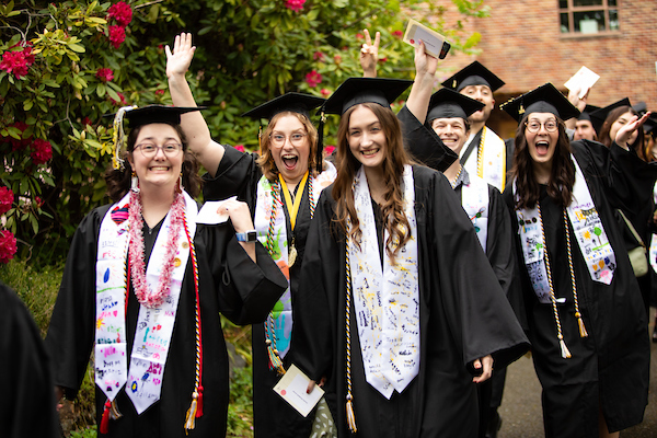 The commencement ceremony for the graduates of the College of Professional Studies Friday, May 24, 2024, at PLU. (PLU Photo / Sy Bean)
