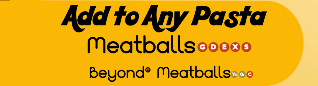 Add meatballs to any pasta dish