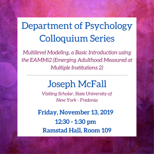 Joseph McFall Colloquia