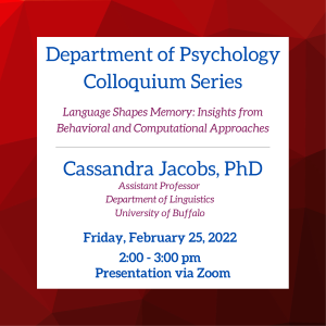 cassandra jacobs colloquim