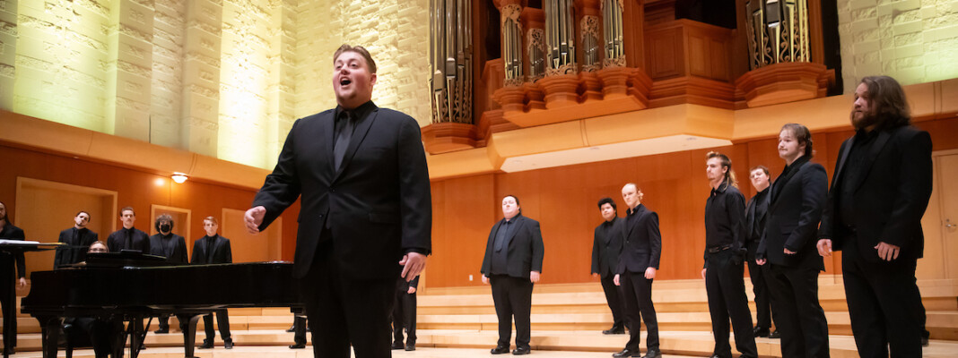 PLU Choral Ensembles perform in Lagerquist Concert Hall