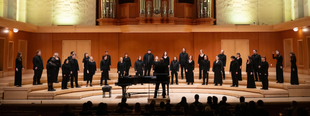Choir of the West performs in Lagerquist Concert Hall